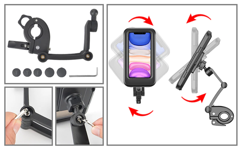 SOPORTE IMPERMEABLE PARA CELULAR